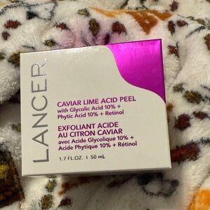 Lancer Caviar Lime Acid Peel - White and Pink